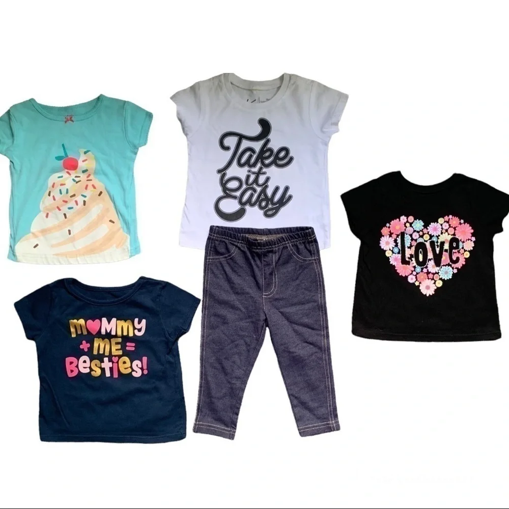 Baby Girls 12Months Shirts Lot